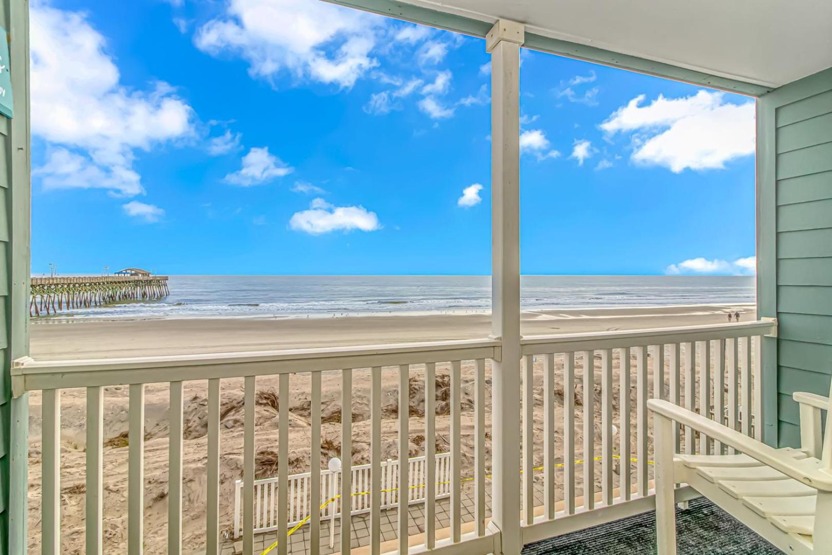 Exceptional Ocean-Pier-Pool Front 1 Bedroom Condo Garden City Eksteriør billede